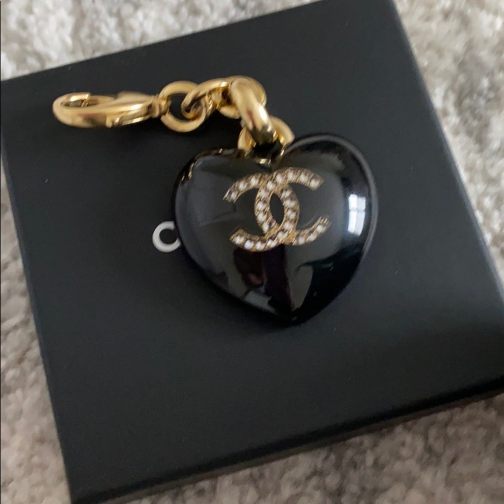 Chanel keychain bag charm